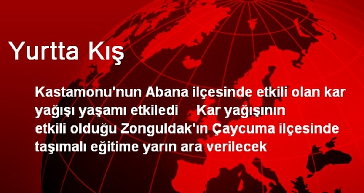 Yurtta Kış