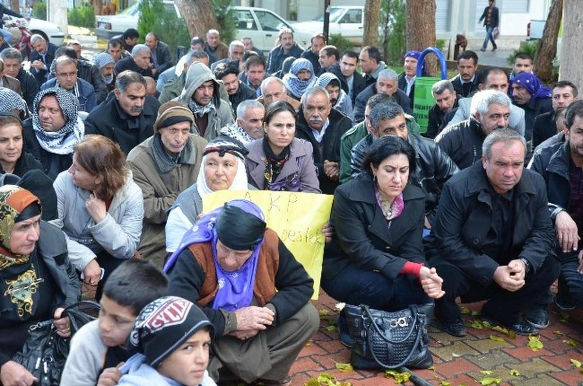 Yüksekovo\'daki Olaylar Şanlıurfa\'da Protesto Edildi