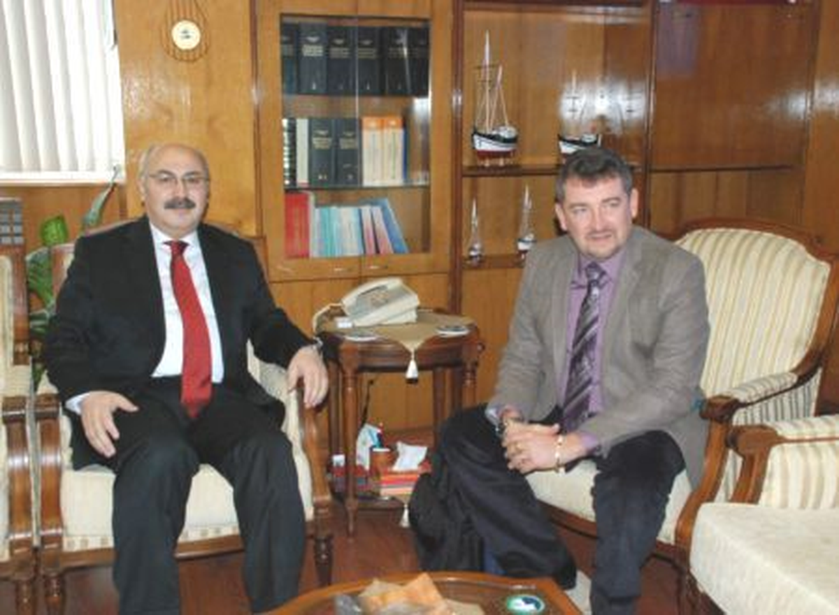 AB Türkiye Delegasyonu Birinci Müsteşarı Naucodie, Sinop\'ta Temaslarda Bulundu