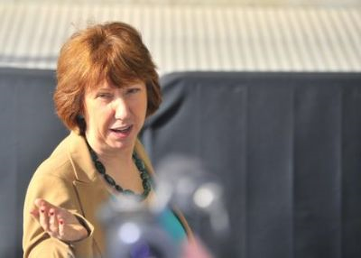Catherine Ashton, Yarın Kiev\'e Gidiyor