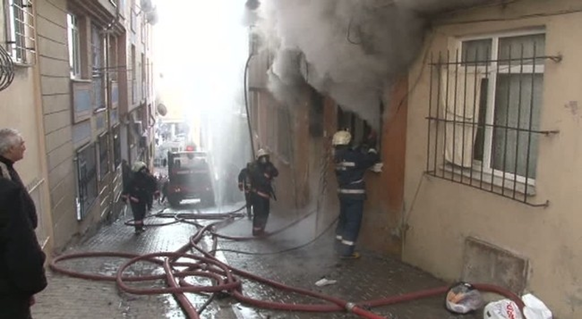 Beyoğlu\'nda Yangın Faciası