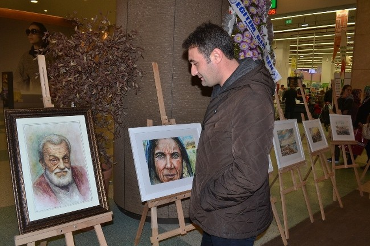 Doğa ve İnsan Vurgusu Bu Sergide