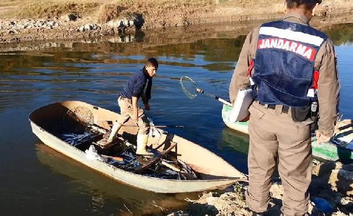 Tarsus\'ta Elektrikle Balık Avlayan 7 Kişiye Yasal İşlem Uygulandı