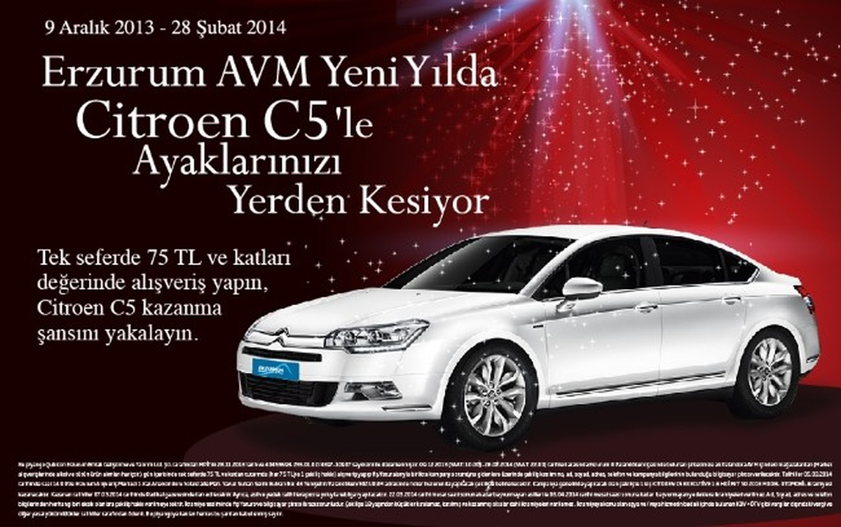 Erzurum Avm\'den Otomobil Jesti