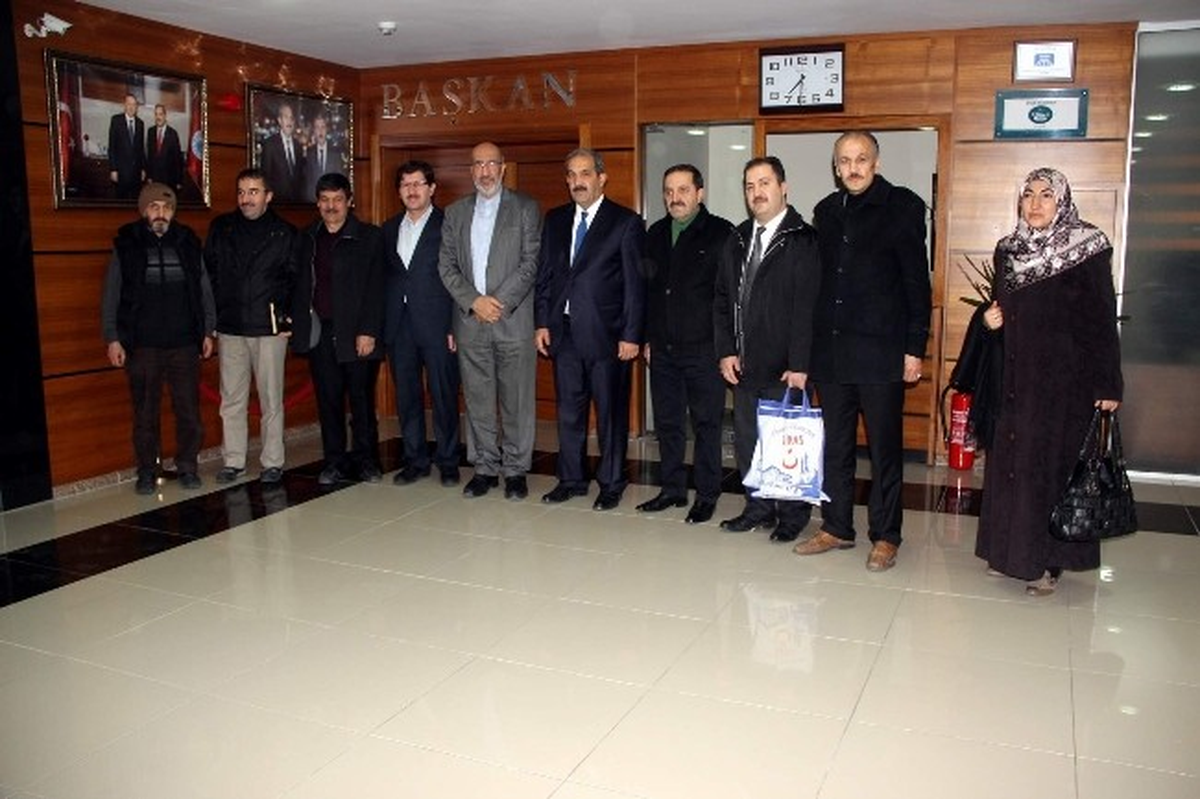 Gazeteci Abdurrahman Dilipak Başkan Ürgüp\'ü Ziyaret Etti