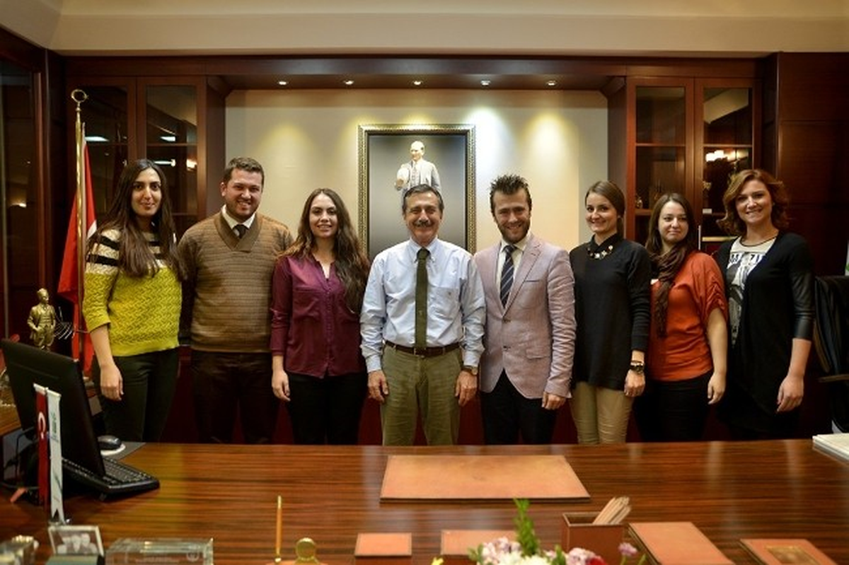 Genç Avukatlardan Başkan Ataç\'a Ziyaret