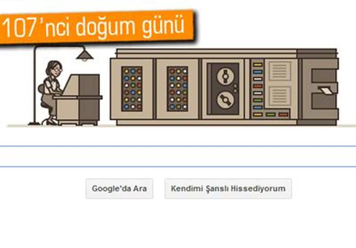 Google\'dan Grace Hopper Doodle\'ı