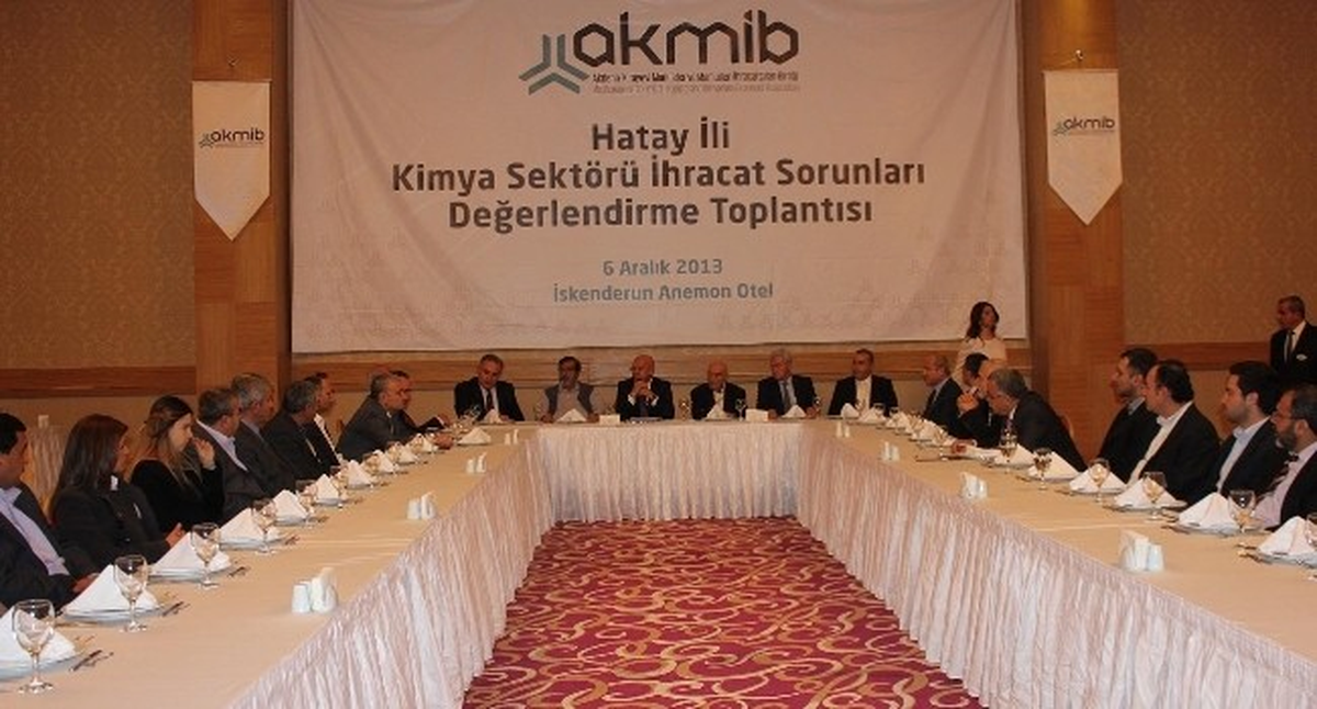 Hatay\'da Kimya Sektörünün Sorunları Ele Alındı