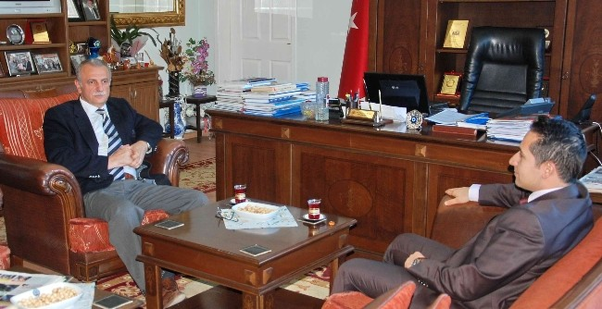 Kaymakam Vekili Osmanoğlu\'ndan Başkan Karahan\'a Nezaket Ziyareti