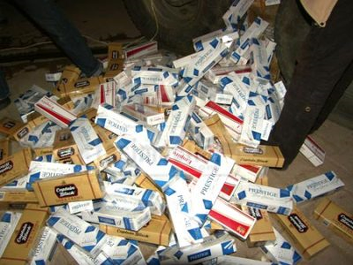 Kilis\'te 11 Bin Paket Kaçak Sigara Ele Geçirildi