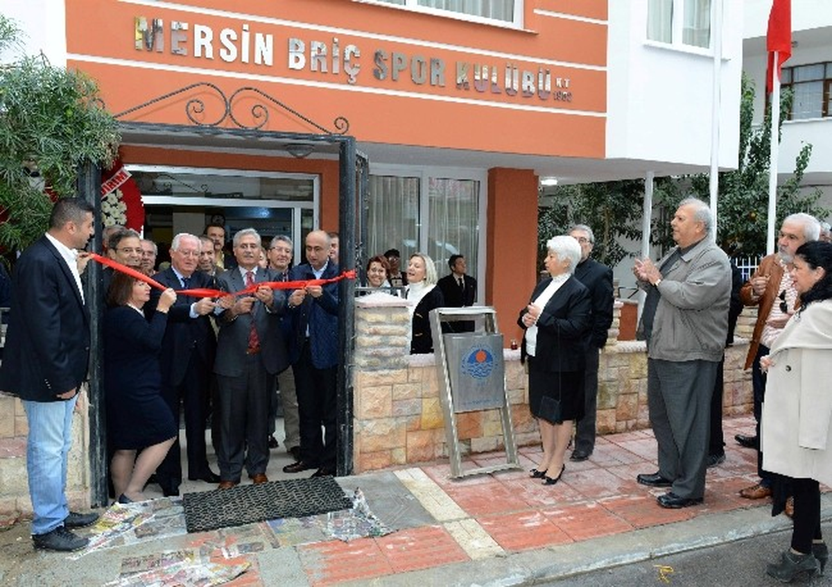 Mersin Briç Spor Kulübü Yeni Hizmet Binasına Kavuştu