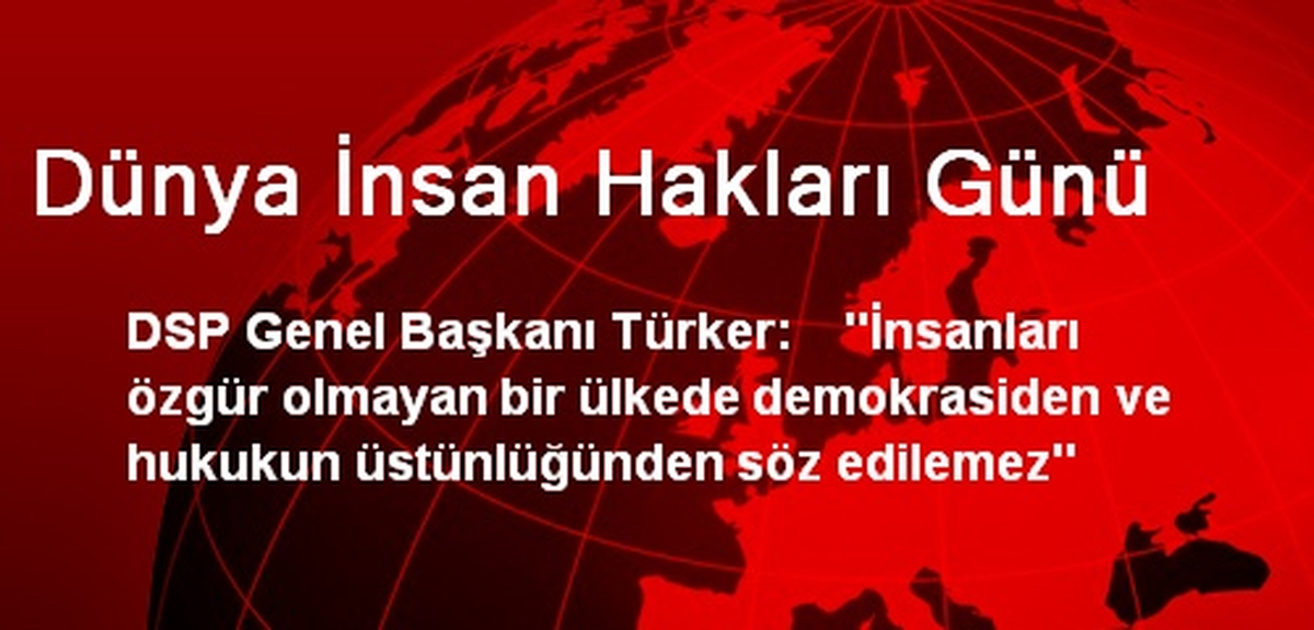 Dünya İnsan Hakları Günü