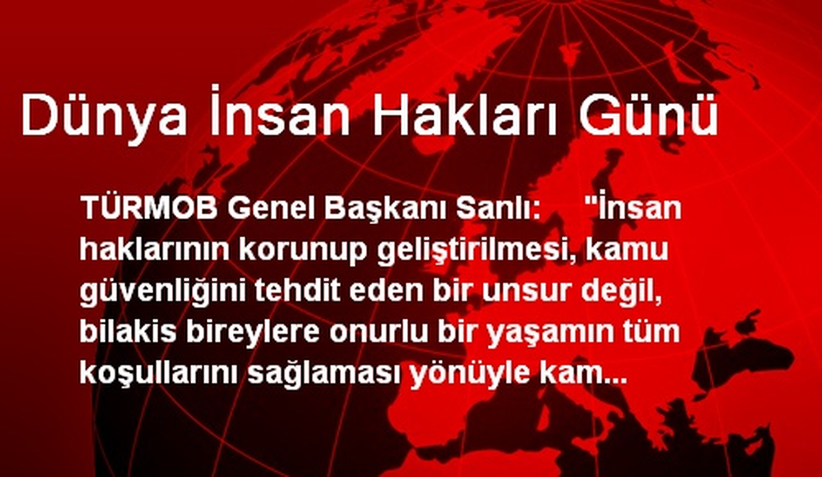 Dünya İnsan Hakları Günü