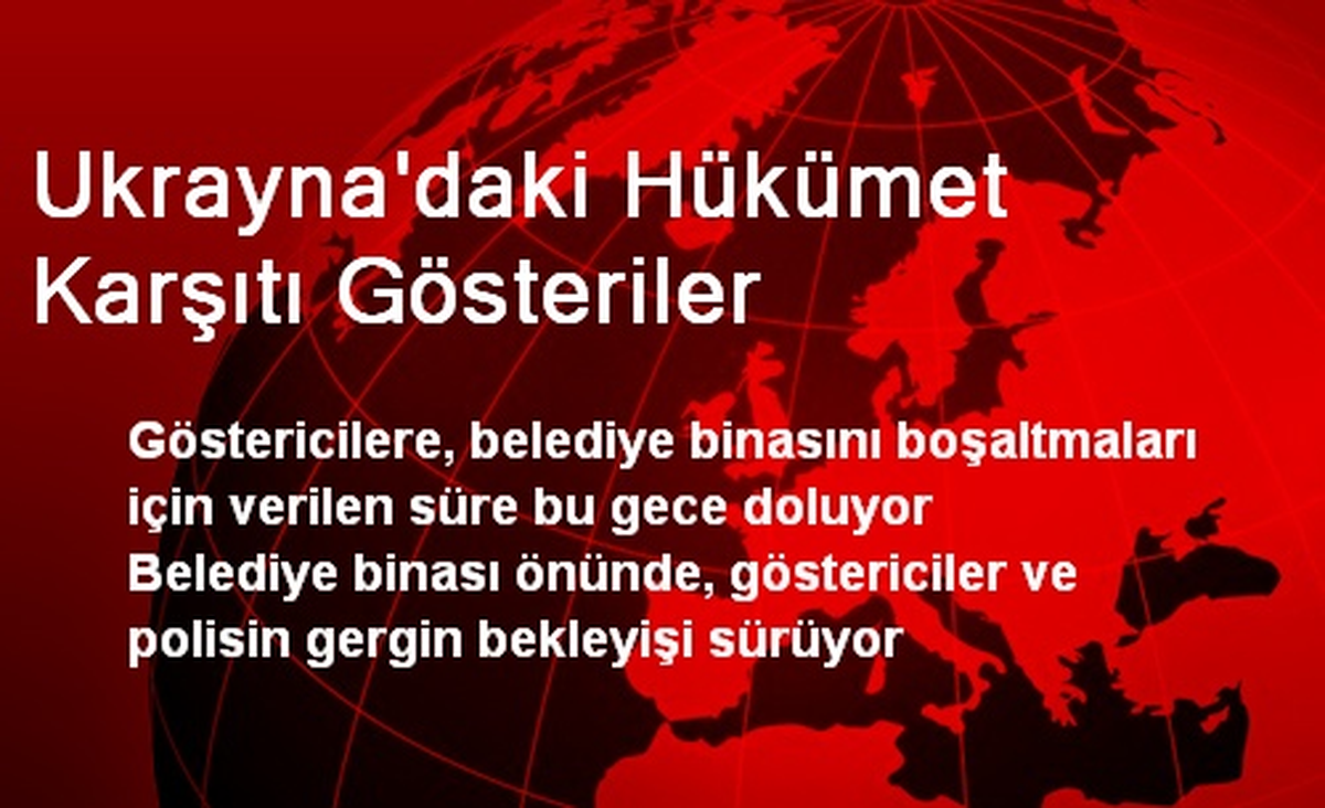 Kiev\'de Belediye Binası Kuşatıldı