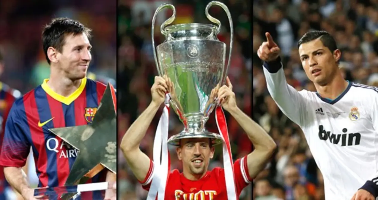 Ronaldo, Messi, Ribery