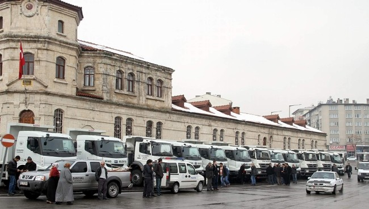 Sivas Belediyesi Kış Şartlarına Hazır