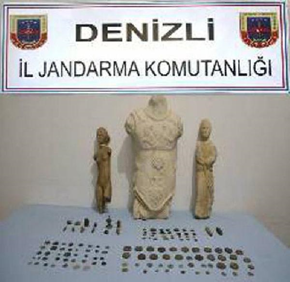 Denizli\'de Tarihi Eserle Yakalanan 6 Kişi Gözaltına Alındı