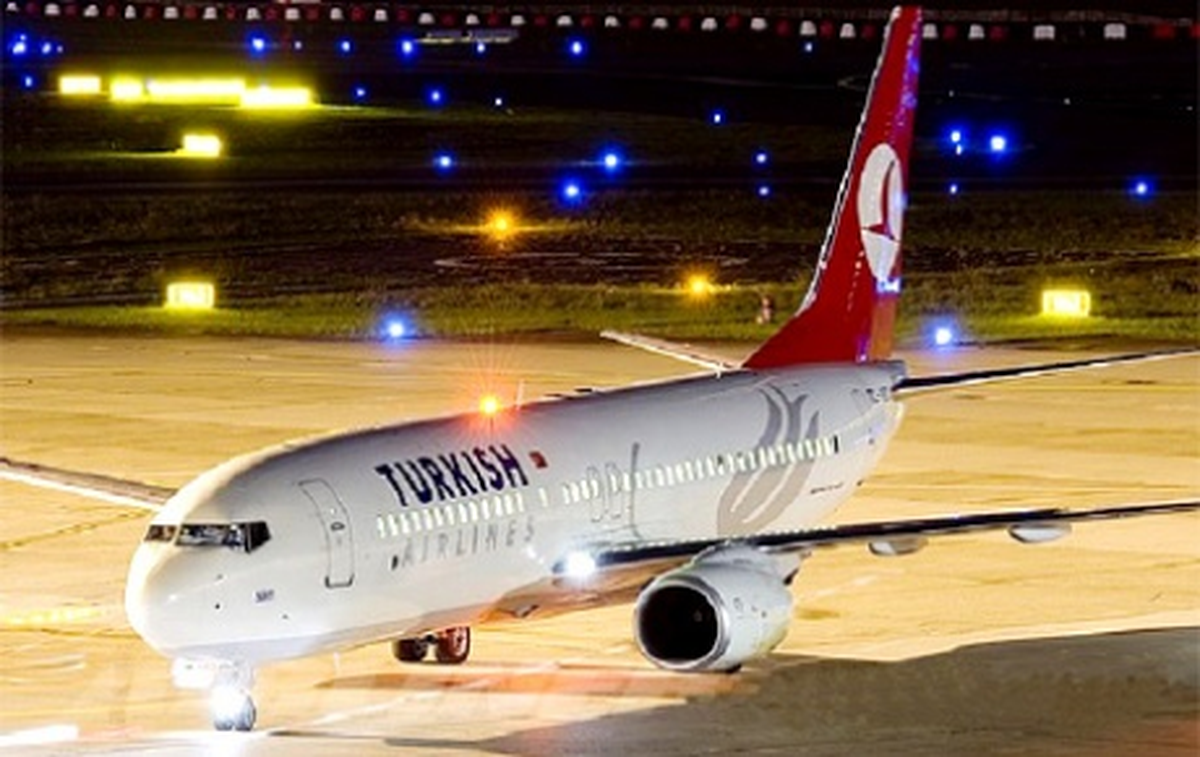 THY Uçağı Geri Döndü