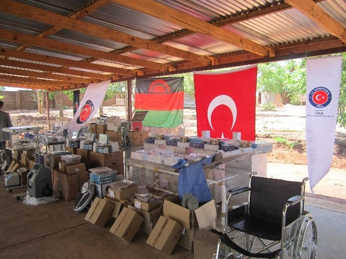 Tika\'dan Malavi\'ye Tıbbi Ekipman ve Malzeme Desteği