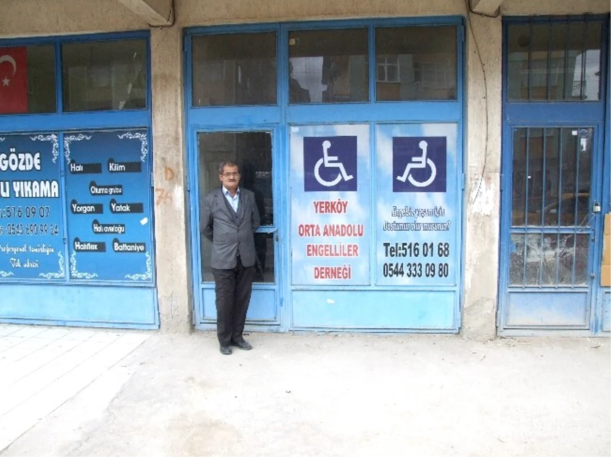 Yerköy Orta Anadolu Engelliler Derneği Belediyeden Yer İstiyor