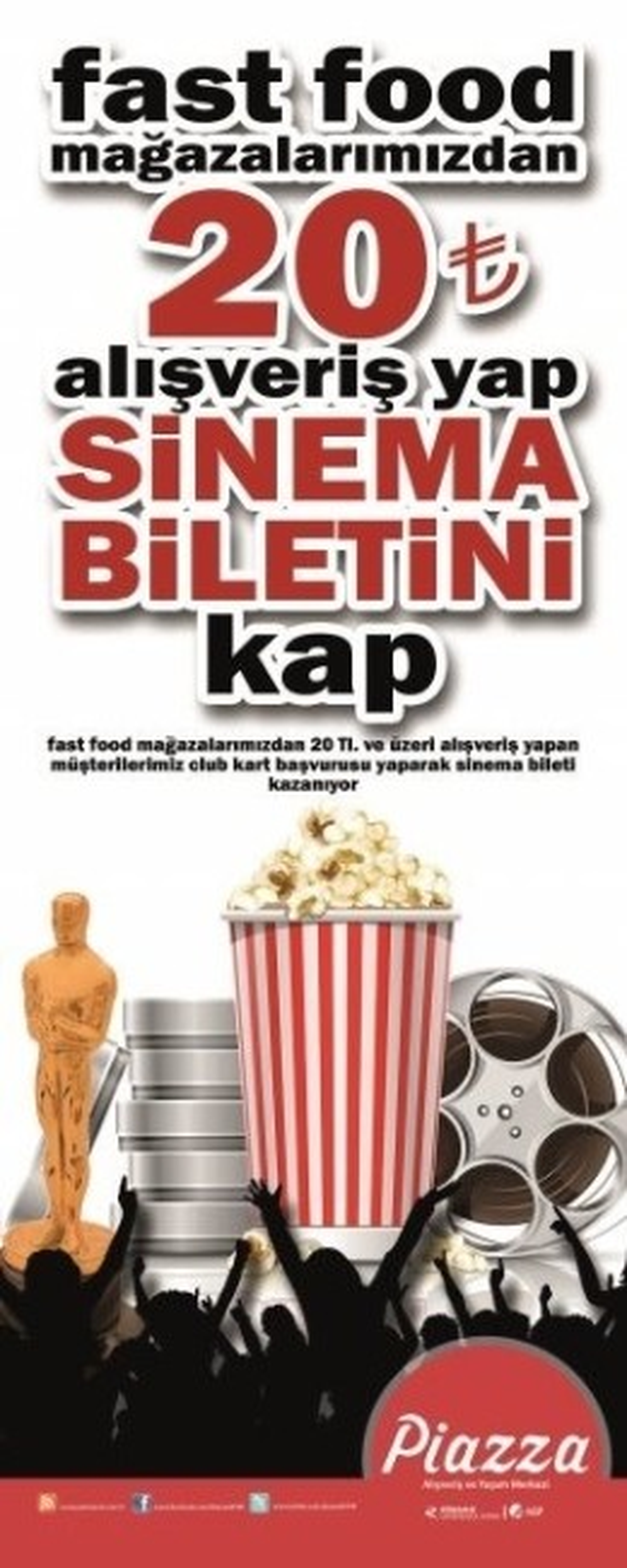 Alışverişe "Bedava" Sinema Keyfi