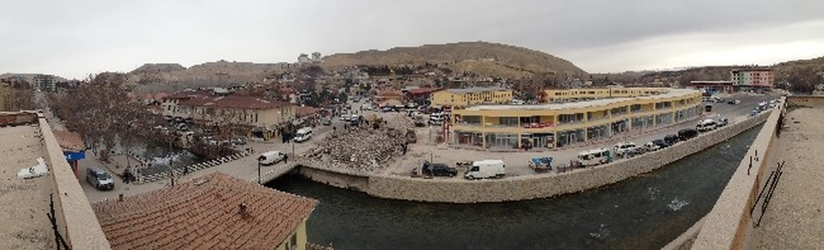 Darende\'de Eski İşyerleri Yıkımı Tamamlandı