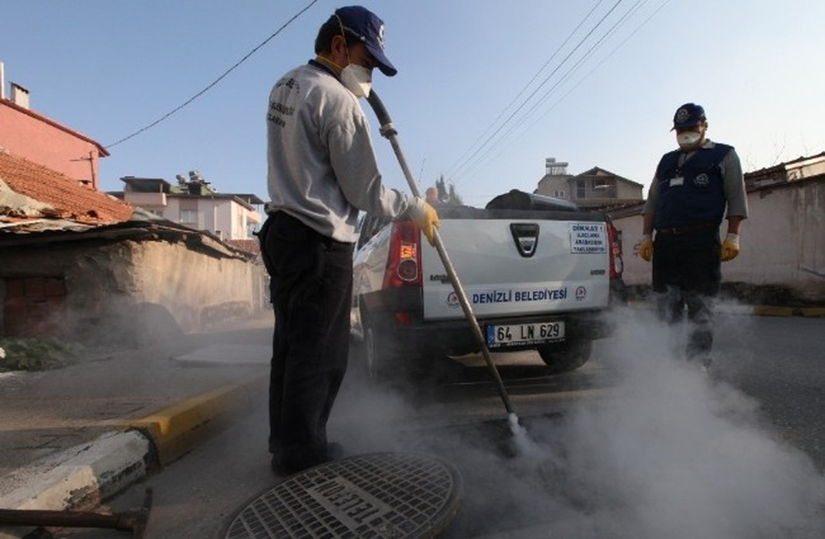Denizli Belediyesi Haşere İle Mücadele Etmeye Başladı