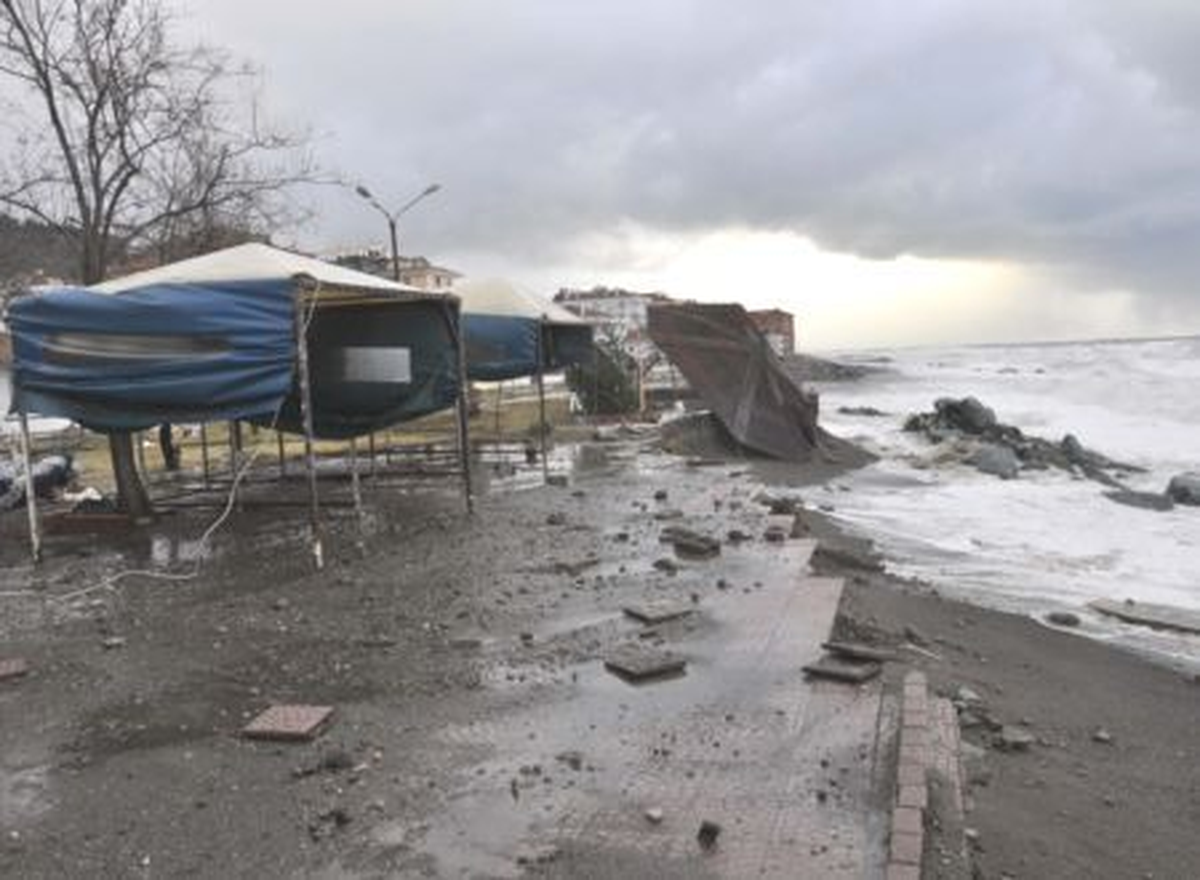 Kastamonu\'da Fırtına
