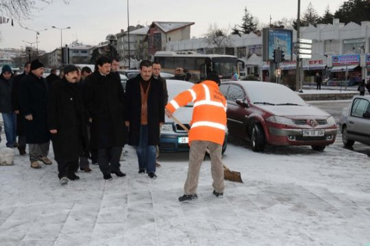 Keçiören\'de Kar Alarmı