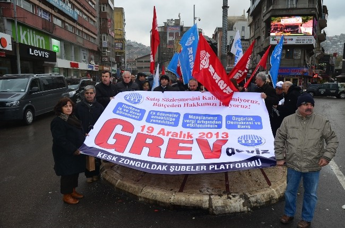 Kesk Zonguldak Şubesi Dönem Sözcüsü İsmail Yıldız Açıklaması