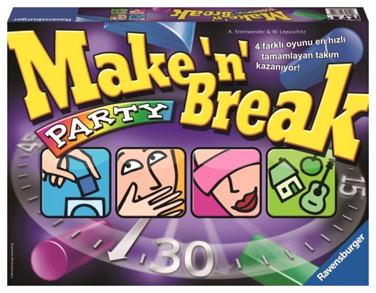 Make\'n Break Party ile Eğlenceye Davetlisiniz