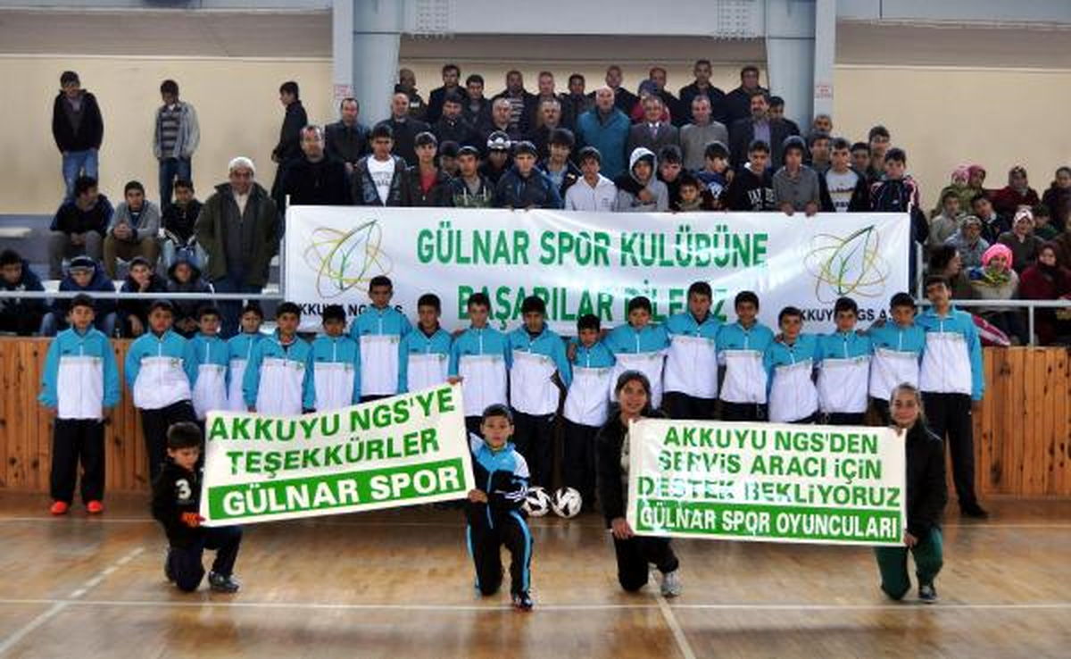 Nükleer Santral Şirketi, Amatör Gülnarspor\'a Sponsor Oldu