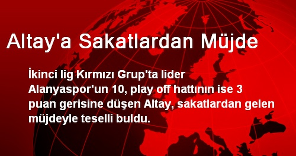 Altay\'a Sakatlardan Müjde
