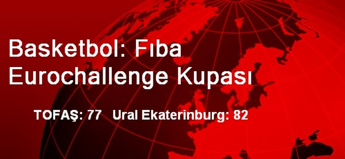Basketbol: Fıba Eurochallenge Kupası