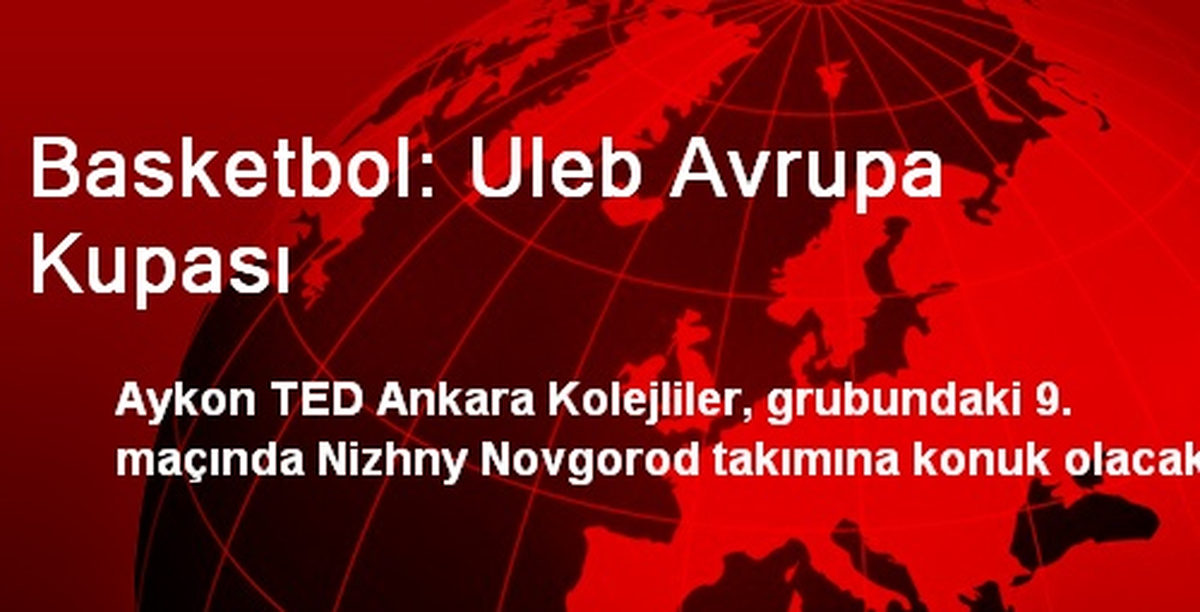 Basketbol: Uleb Avrupa Kupası