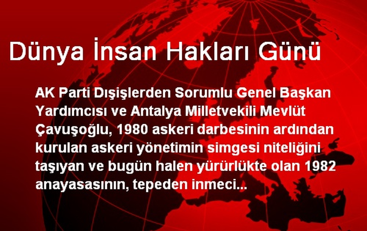 Dünya İnsan Hakları Günü