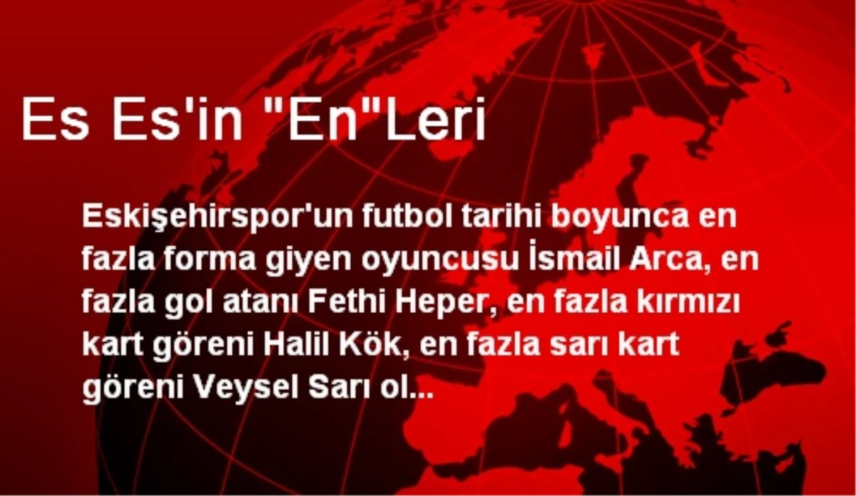 Es Es\'in "En"Leri