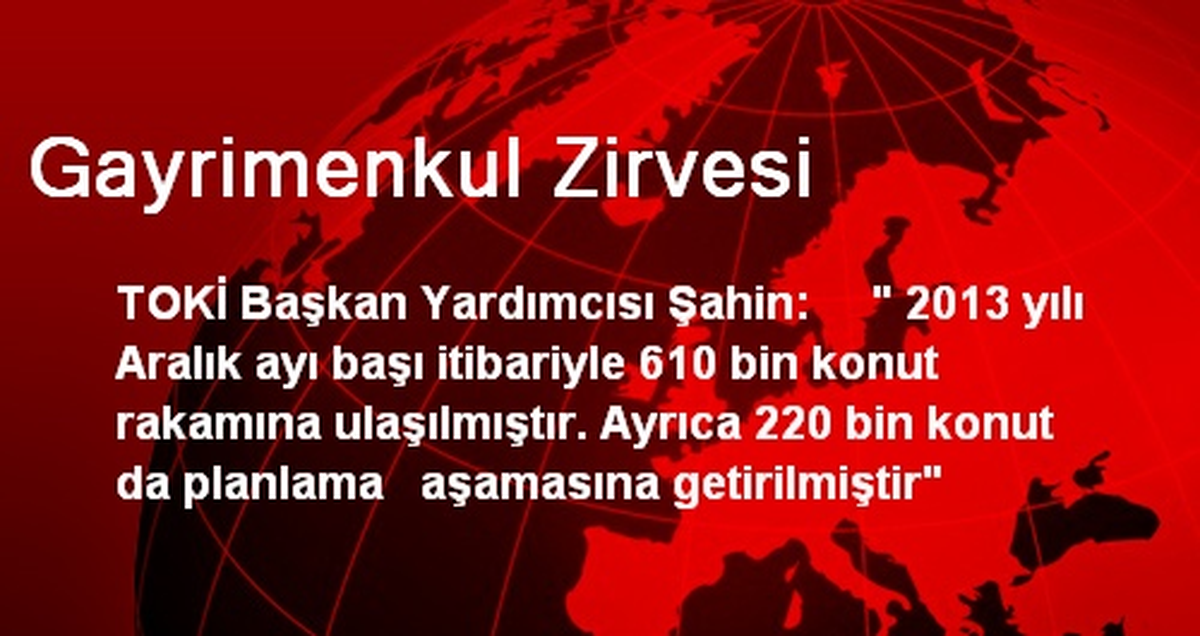Gayrimenkul Zirvesi