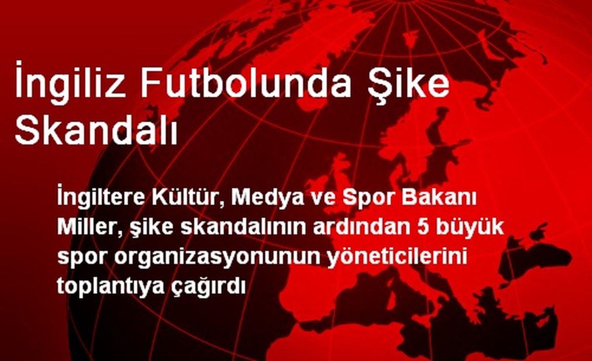 İngiliz Futbolunda Şike Skandalı