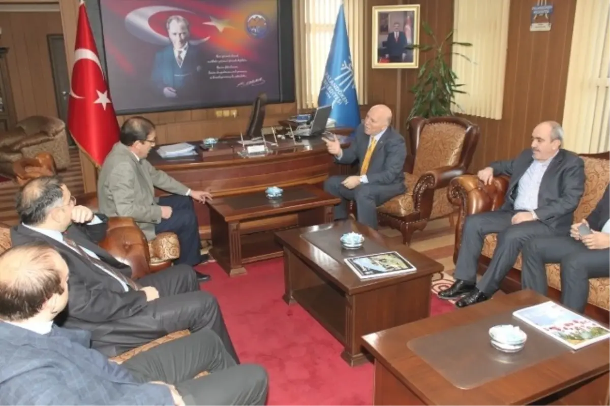 Sekmen, Palandöken Belediyesini Ziyaret Etti