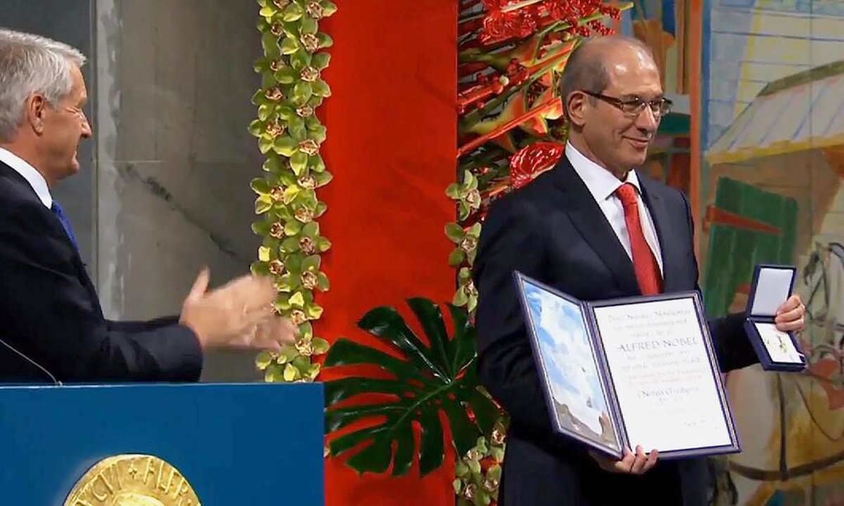 Üzümcü Nobel Barış Ödülü\'nü Aldı
