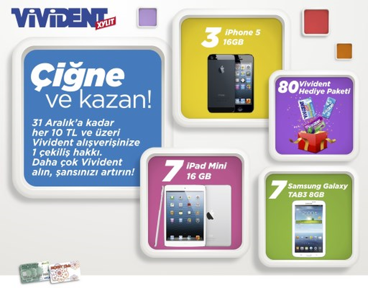 Vivident\'in "Çiğnedikçe Kazandıran" Kampanyası