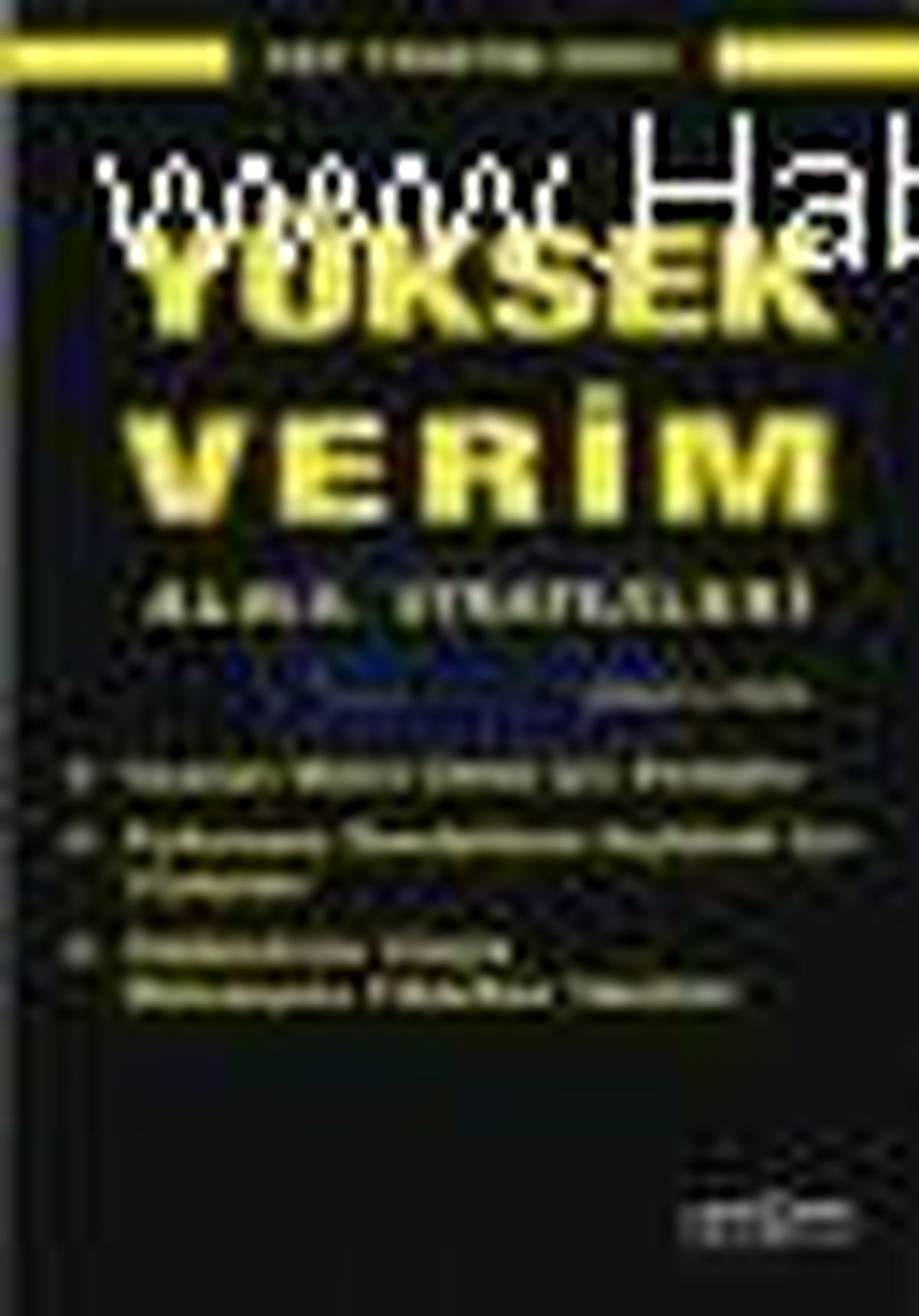 Yüksek Verim Alma Stratejileri Kitabı