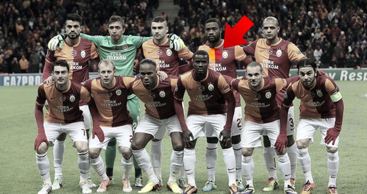 Galatasaraylı Chedjou\'nun Formasında, Ay-Yıldız Yer Almadı