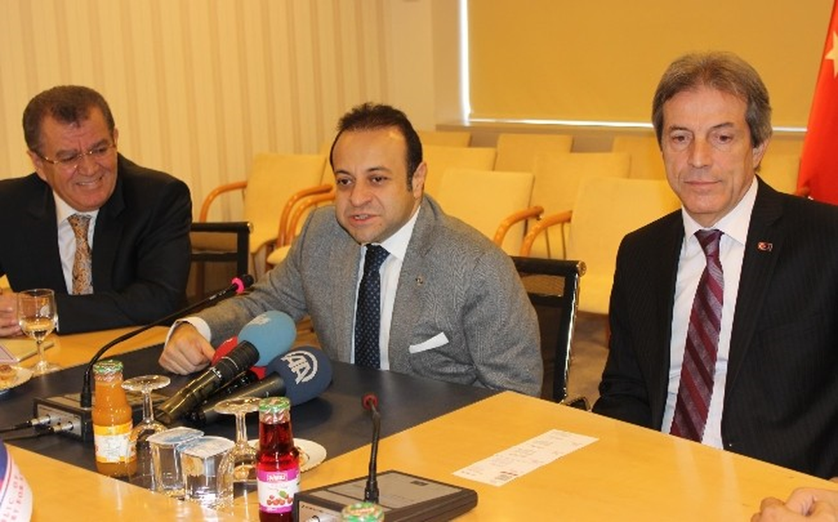 Bakan Bağış, ATO Heyetini Kabul Etti