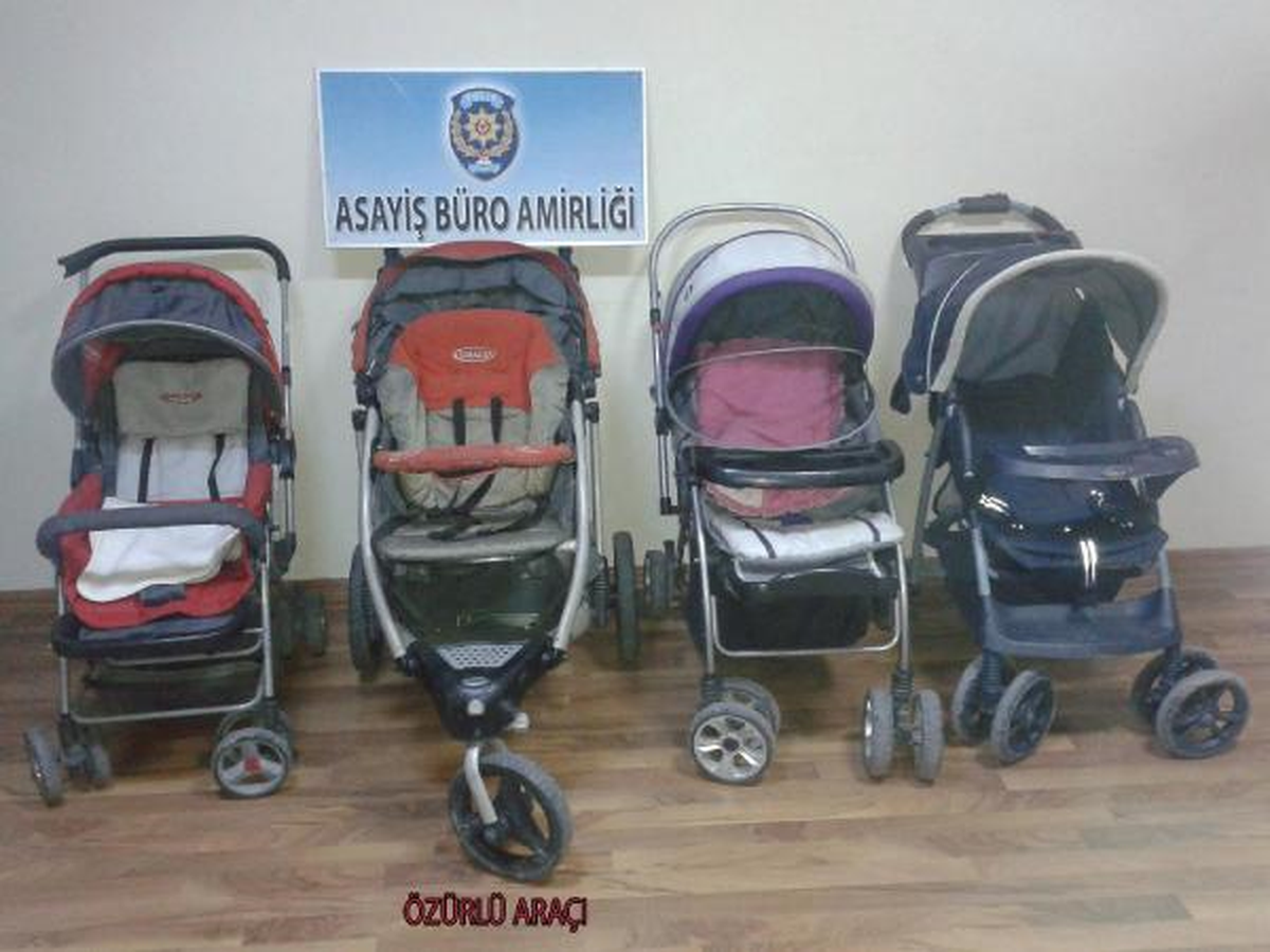 Bebek Arabası Çalan Hırsız Tutuklandı