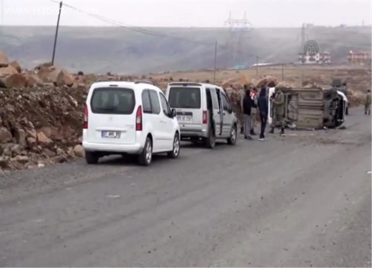 Cizre\'de Trafik Kazası: 5 Yaralı