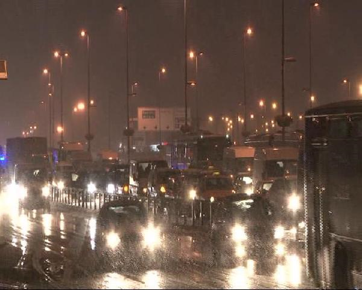Ertelenen Maç Sonrası Trafik