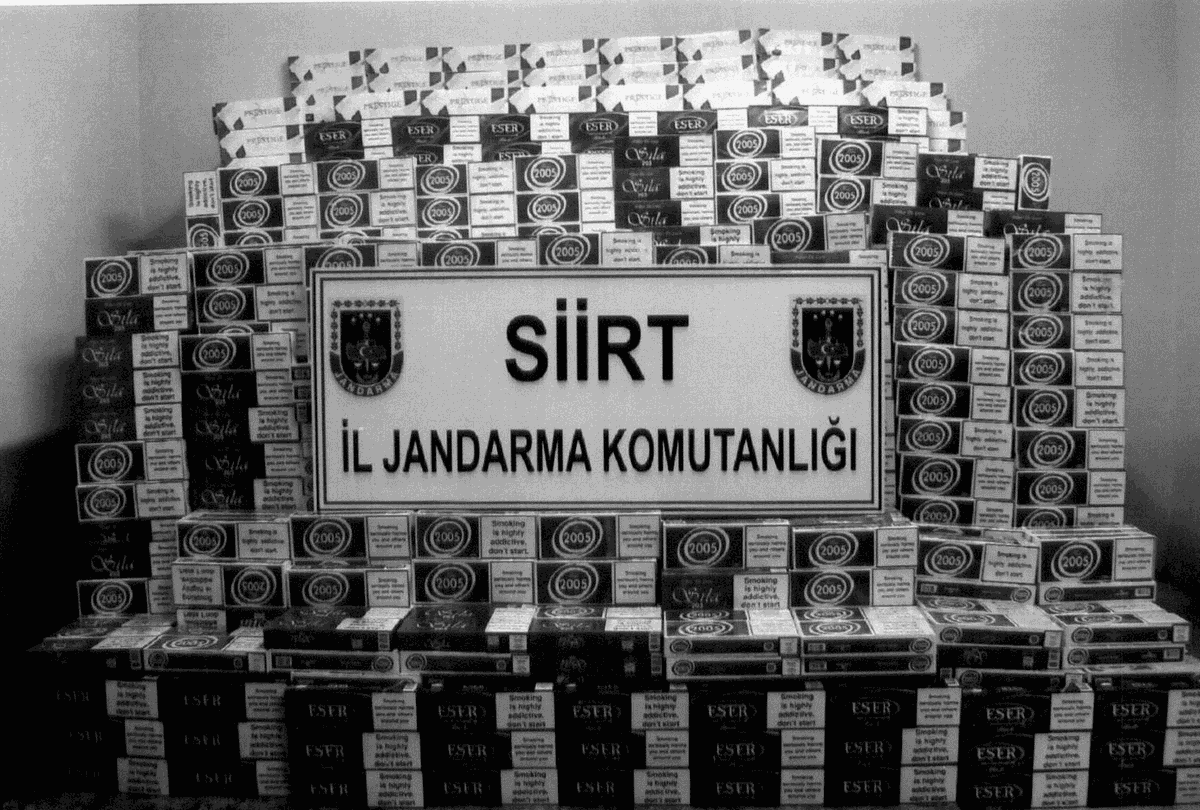 Eruh ve Şirvan\'da Kaçak Sigara Operasyonu