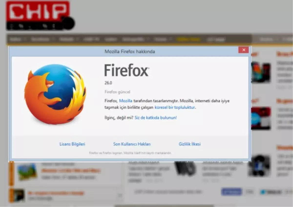 Firefox 26 hazır; İndirin!